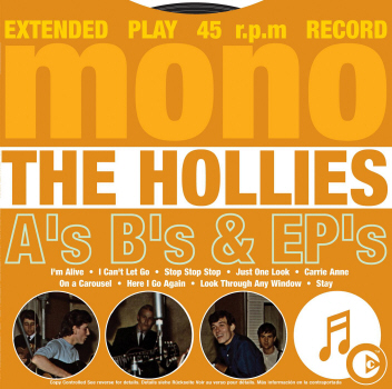 Hollies - A's, B's & EP's