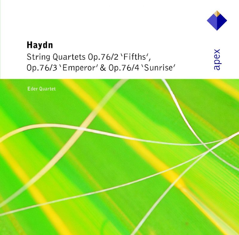 Eder Quartet - Haydn : String Quartets Op.76 Nos 2 - 4 (2007, Warner Classics International/wea)