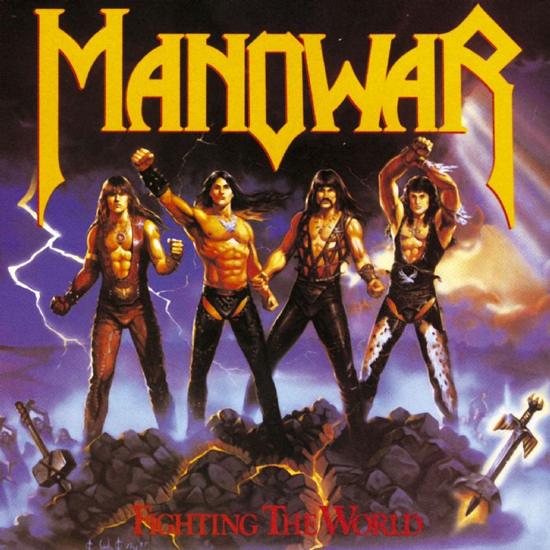 Manowar : Fighting The World (1987, Atlantic)