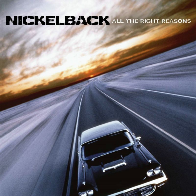 nickelback album cover. All The Right Reasons
